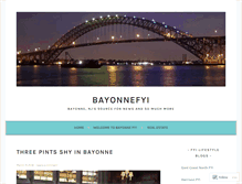 Tablet Screenshot of bayonnefyi.com
